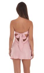 Picture Satin Strapless Slip Dress in Pink. Source: https://media-img.lucyinthesky.com/data/Aug24/150xAUTO/69463e70-417f-490c-8422-5c167fa14f1c.jpg