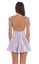 Picture Satin Lace Trim Open Back Dress in Dusty Pink. Source: https://media-img.lucyinthesky.com/data/Aug24/150xAUTO/858f123e-ab0f-482e-8de4-ca0828c360e1.jpg