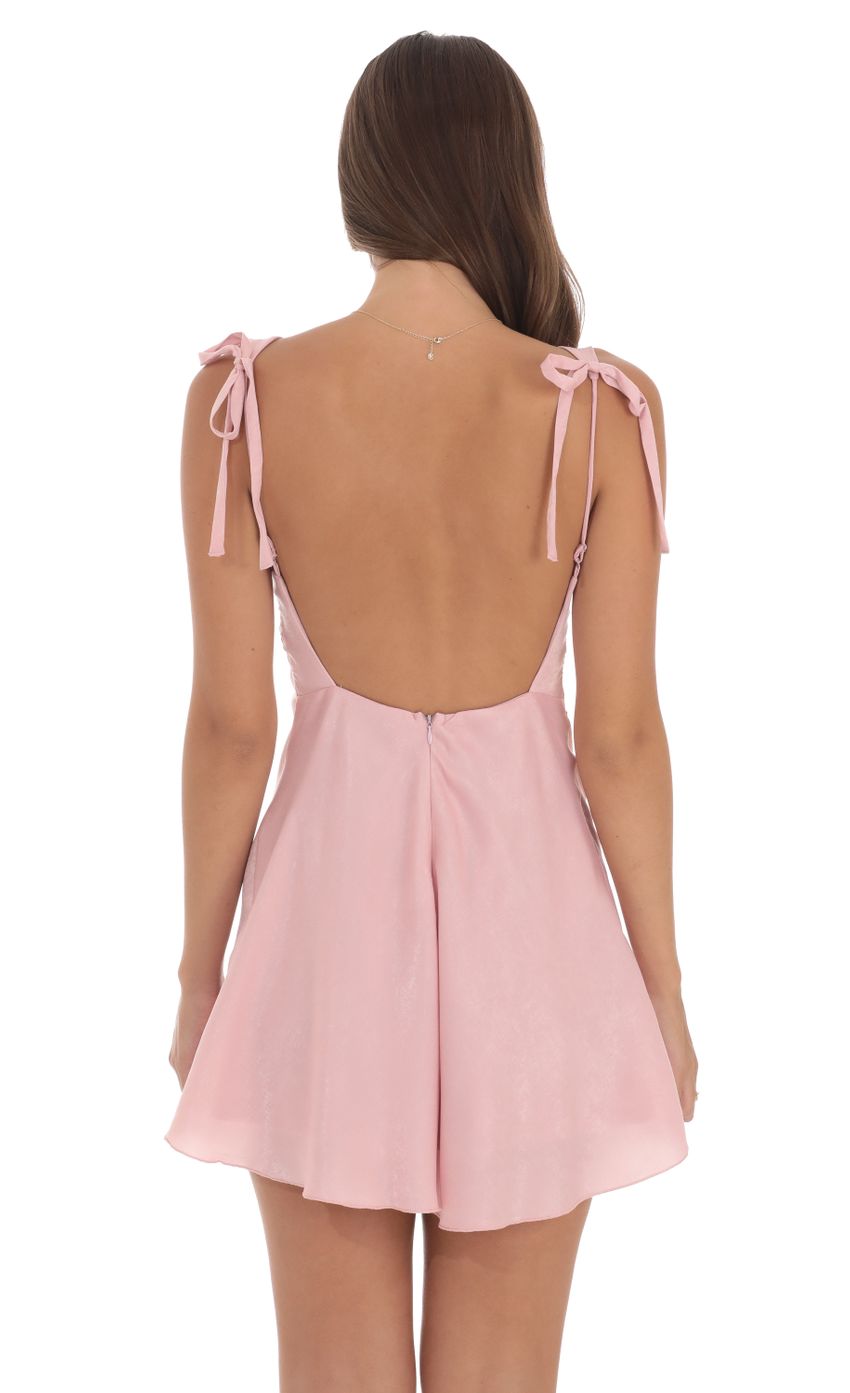 Picture Satin Lace Trim Open Back Dress in Dusty Pink. Source: https://media-img.lucyinthesky.com/data/Aug24/850xAUTO/d78a4425-d2e1-4cf0-ae0a-58b59b8a0ba4.jpg