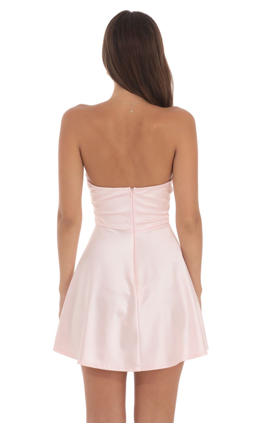 Picture Satin Double Bow Cutout Dress in Pink. Source: https://media-img.lucyinthesky.com/data/Aug24/850xAUTO/f70251ed-08dd-4233-ba8e-54cd6068dc23.jpg