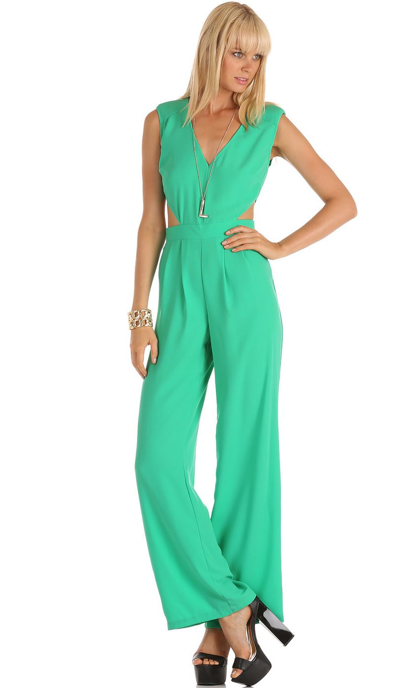 Picture DREAM COME TRUE JUMPSUIT IN GREEN. Source: https://media-img.lucyinthesky.com/data/Dec13_2/850xAUTO/0Y5A5359FULL_COPY.JPG