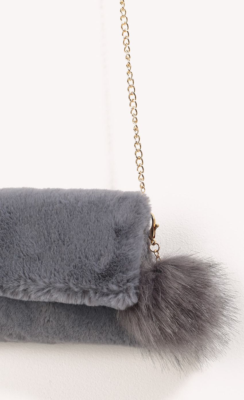 Picture Faux Fur Clutch Purse In Grey. Source: https://media-img.lucyinthesky.com/data/Dec16_2/850xAUTO/0Y5A0645.JPG