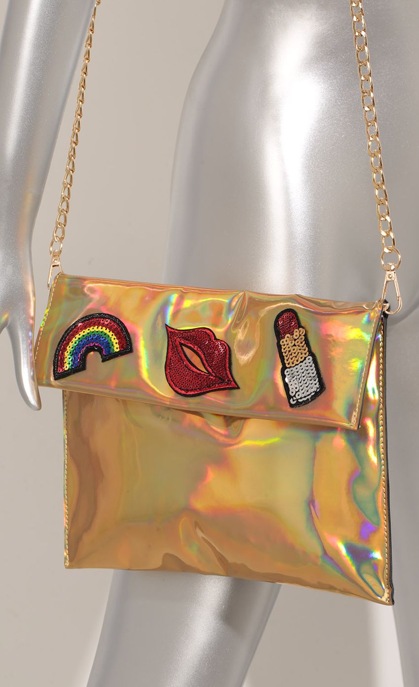 Picture Holographic Patchwork Purse In Gold. Source: https://media-img.lucyinthesky.com/data/Dec16_2/850xAUTO/0Y5A7102.JPG