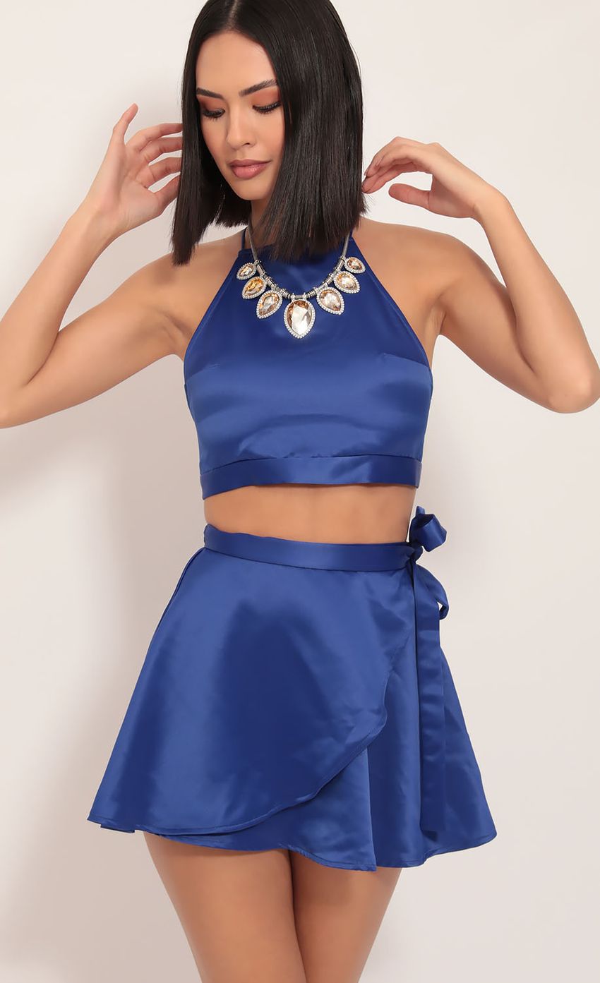 Picture Beverly Hills Satin Set in Royal Blue. Source: https://media-img.lucyinthesky.com/data/Dec19_1/850xAUTO/781A2085.JPG