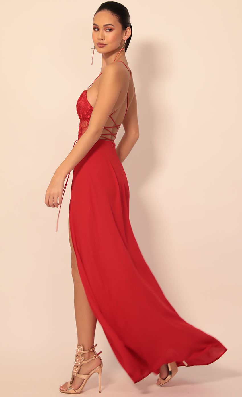 Picture Lace Maxi Dress in Red. Source: https://media-img.lucyinthesky.com/data/Dec19_2/850xAUTO/781A5522.JPG