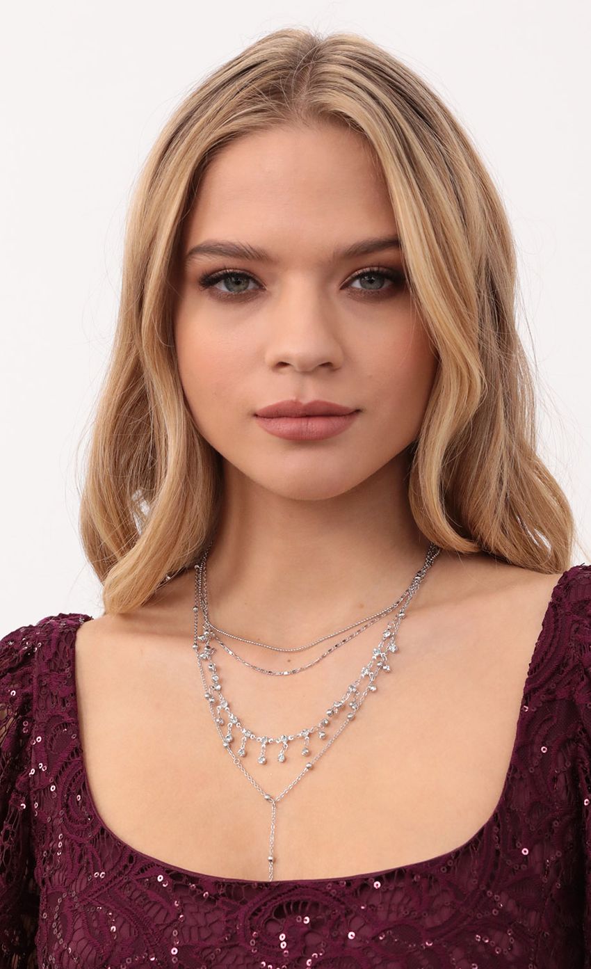 Picture Mini Crystal Layering Necklace Set in Silver. Source: https://media-img.lucyinthesky.com/data/Dec20_1/850xAUTO/1V9A3179.JPG