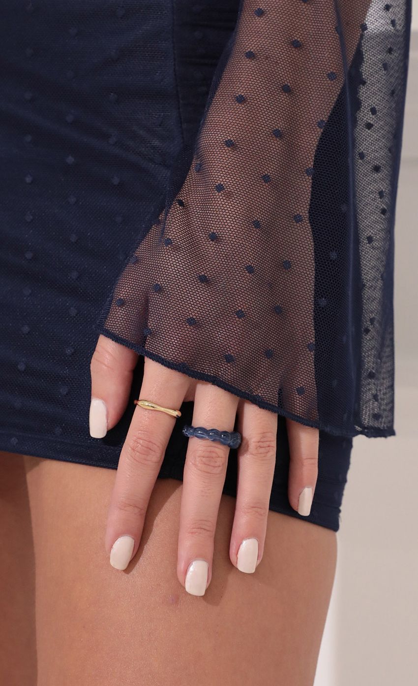 Picture Bubble Girl Ring Set in Navy. Source: https://media-img.lucyinthesky.com/data/Dec21_1/850xAUTO/1V9A4502.JPG