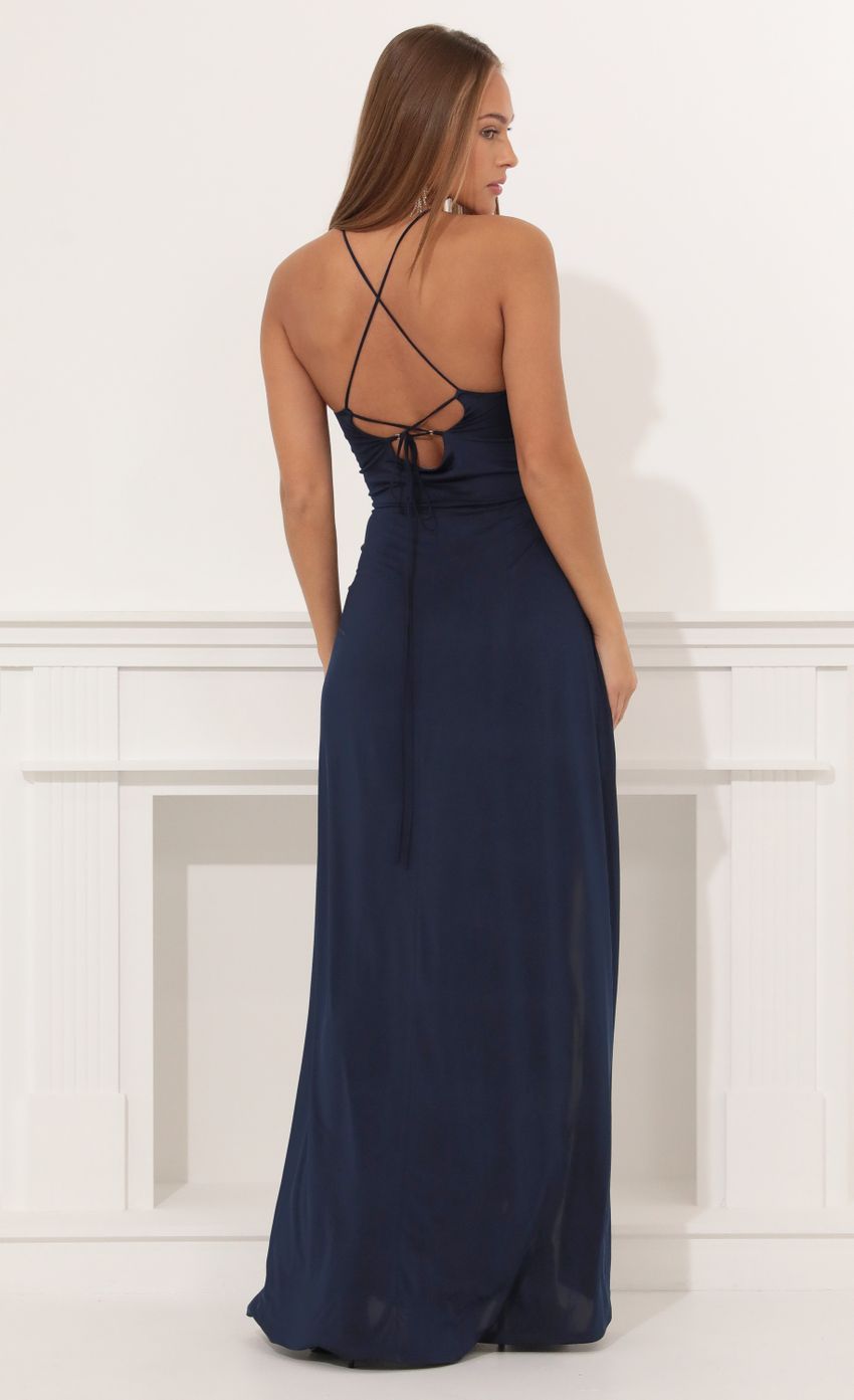 Picture Cutout Maxi Dress in Navy. Source: https://media-img.lucyinthesky.com/data/Dec21_2/850xAUTO/1V9A2134.JPG