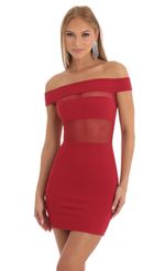 Picture Cutout Bodycon Dress in Red. Source: https://media-img.lucyinthesky.com/data/Dec22/150xAUTO/99ee806a-e40f-4acf-8acc-388ccc5107c3.jpg
