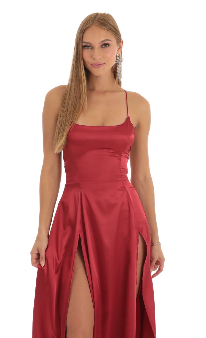 Picture Slit Maxi Dress in Red. Source: https://media-img.lucyinthesky.com/data/Dec22/850xAUTO/073140f4-227d-4c7d-b9b7-89adac57f80a.jpg