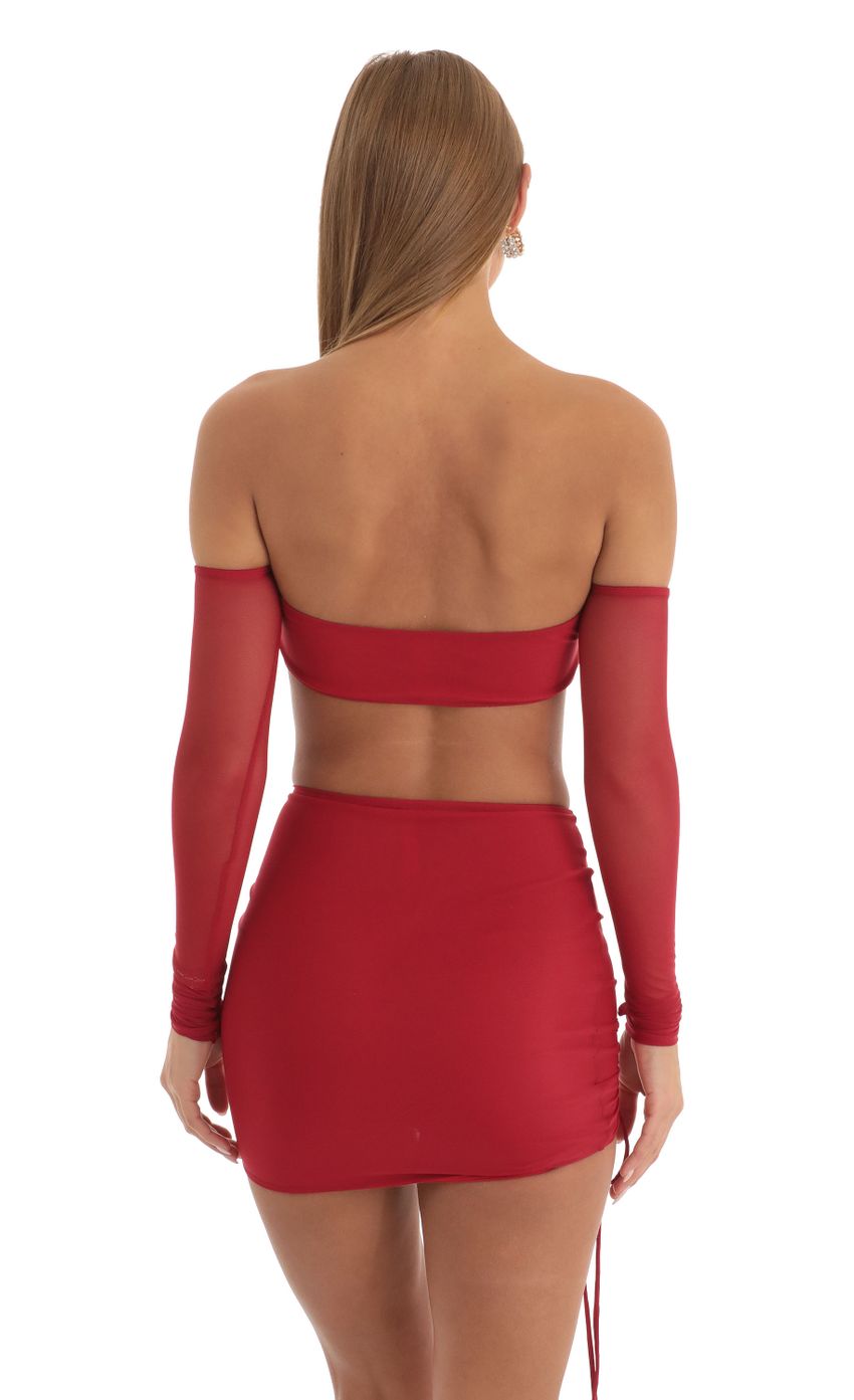 Picture Mesh Two Piece Skirt Set in Red. Source: https://media-img.lucyinthesky.com/data/Dec22/850xAUTO/08e3e68a-7d69-48b7-ab9f-c5094a18d5da.jpg