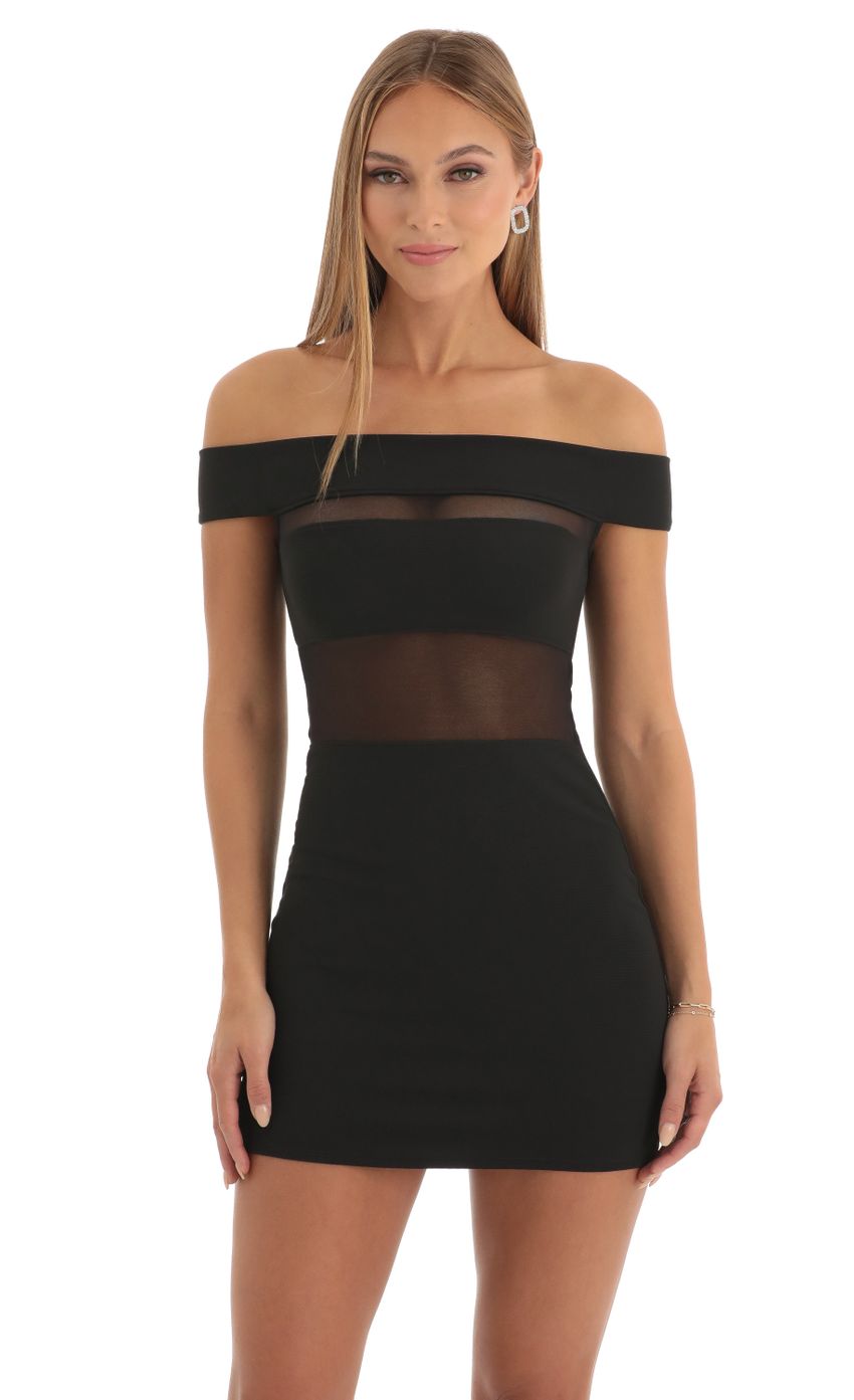 Picture Cutout Bodycon Dress in Black. Source: https://media-img.lucyinthesky.com/data/Dec22/850xAUTO/386efcaf-ca67-459a-a47e-7c555805f7c0.jpg