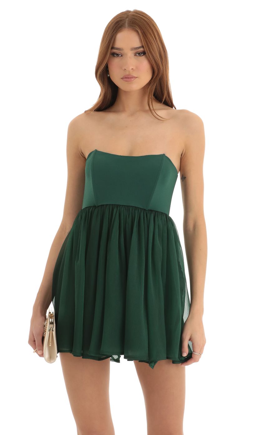 Picture Paloma Corset Baby Doll Dress in Green. Source: https://media-img.lucyinthesky.com/data/Dec22/850xAUTO/4d9a0c06-0507-49be-8306-ef165c9568c7.jpg
