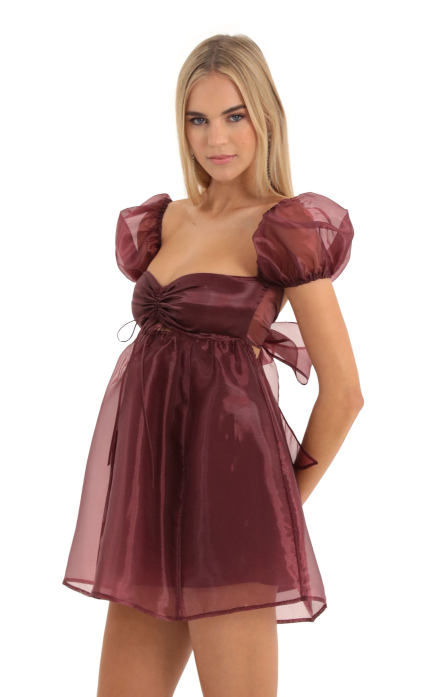 Picture Puff Sleeve Baby Doll Dress in Red. Source: https://media-img.lucyinthesky.com/data/Dec22/850xAUTO/55ae4140-4ea2-44ac-8eb9-56cfe4000d05.jpg