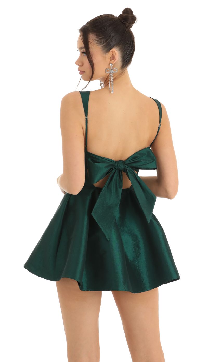 Picture Kassidy Sequin Bust A-Line Dress in Green. Source: https://media-img.lucyinthesky.com/data/Dec22/850xAUTO/bd81e1e6-d64b-467b-978c-a929d2a0bf33.jpg