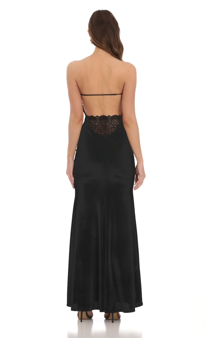 Picture Lace Cutout Velvet Maxi Dress in Black. Source: https://media-img.lucyinthesky.com/data/Dec23/850xAUTO/0a9d8769-a0fb-47d3-b880-1c8343ee936d.jpg