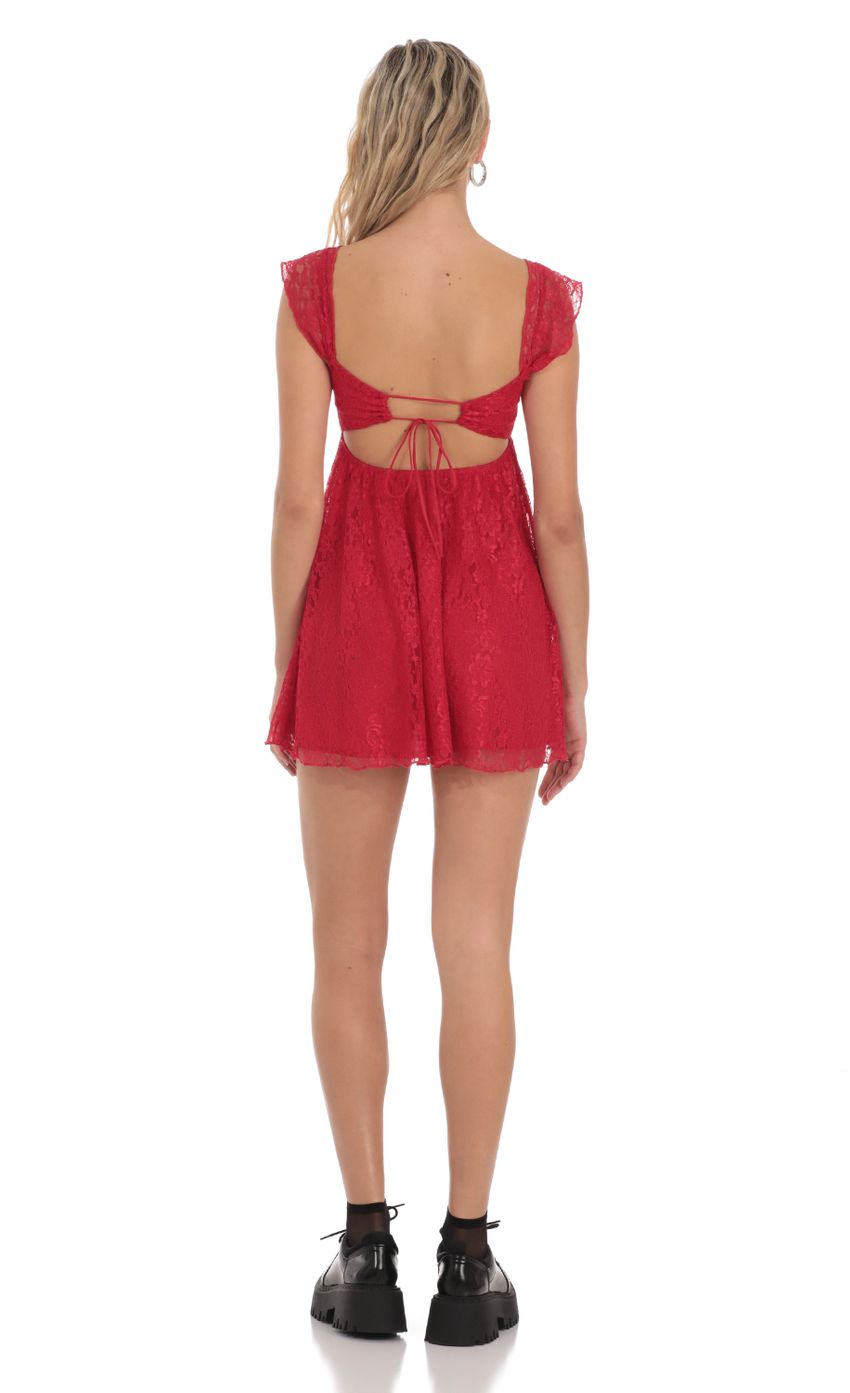 Picture Lace Babydoll Dress in Red. Source: https://media-img.lucyinthesky.com/data/Dec23/850xAUTO/7448df19-ecd2-4a88-b338-f672d82ee1e7.jpg