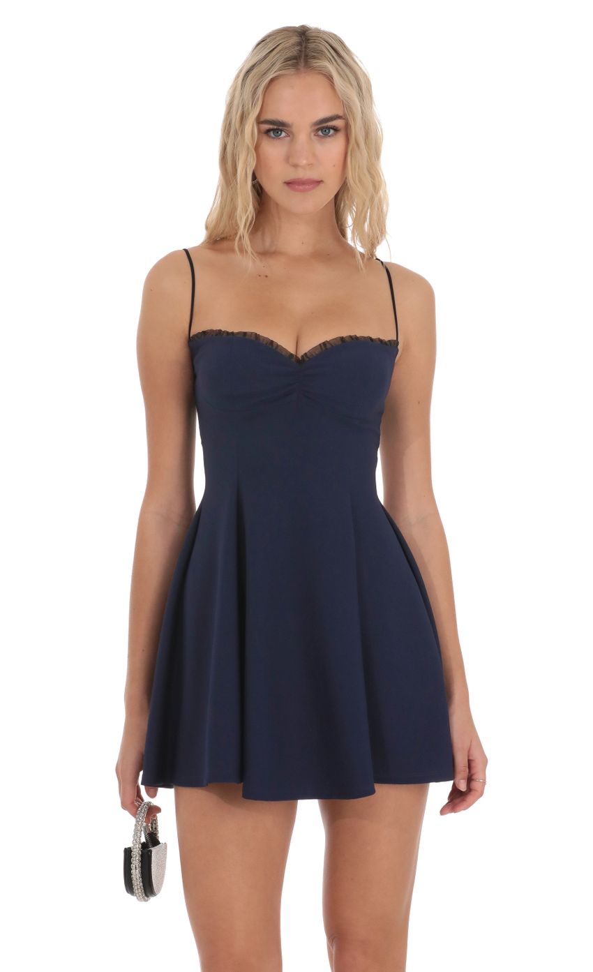 Picture Back Lace A-Line Dress in Navy. Source: https://media-img.lucyinthesky.com/data/Dec23/850xAUTO/8846afa1-e9c9-4f0f-81e8-cd0d50fed5dd.jpg