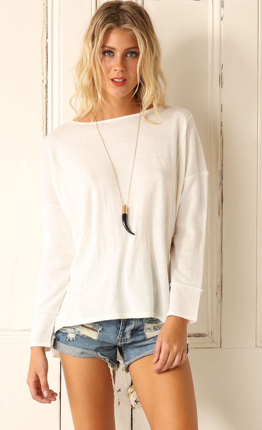 Picture White Square Neckline Knit Top. Source: https://media-img.lucyinthesky.com/data/Feb15_2/850xAUTO/0Y5A9935.JPG