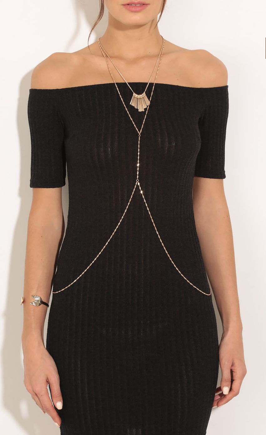Picture Layered Statement Body Chain In Gold. Source: https://media-img.lucyinthesky.com/data/Feb16_2/850xAUTO/0Y5A4079.JPG