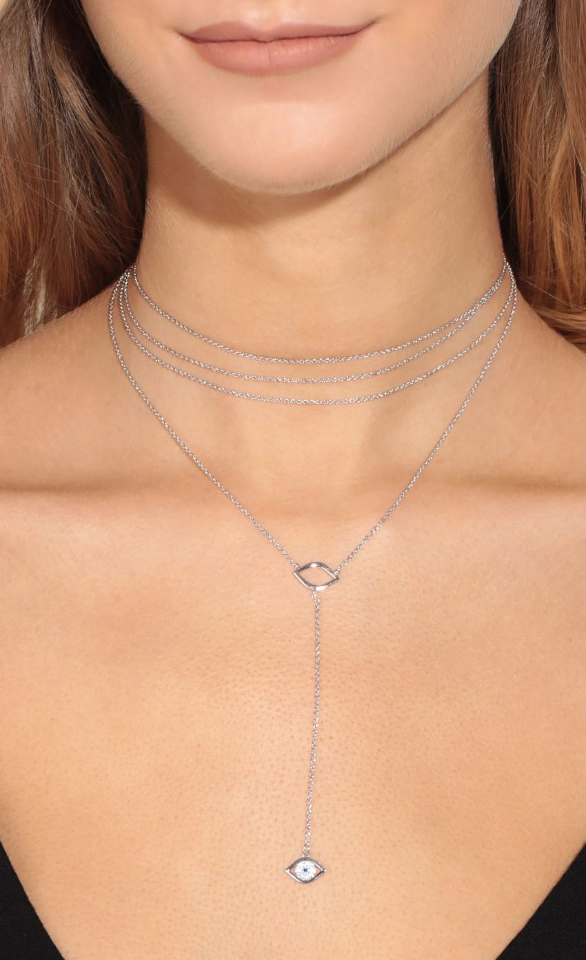 Picture Evil Eye Layered Choker Necklace. Source: https://media-img.lucyinthesky.com/data/Feb17_1/850xAUTO/0Y5A7077.JPG