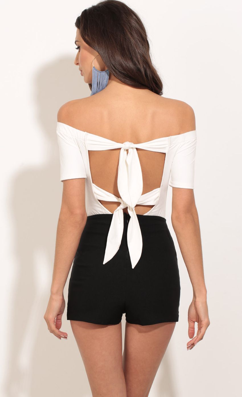 Picture Suede Tie-Back Bodysuit In Ivory. Source: https://media-img.lucyinthesky.com/data/Feb17_2/850xAUTO/0Y5A2239.JPG