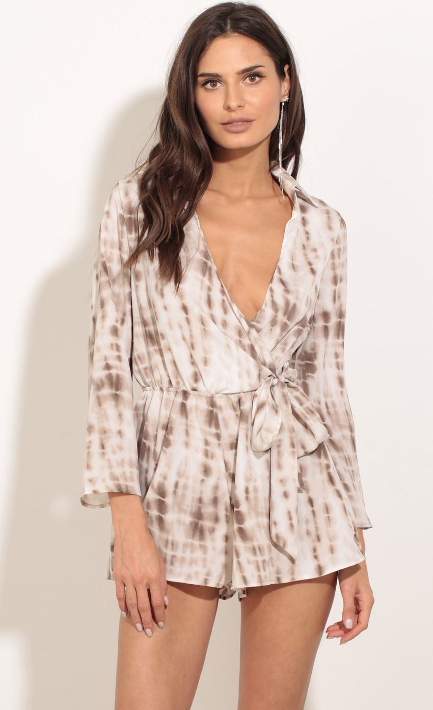 Picture Tie-Dye Collared Wrap Romper. Source: https://media-img.lucyinthesky.com/data/Feb17_2/850xAUTO/0Y5A3732.JPG