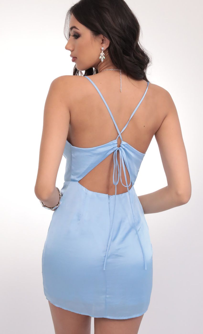 Picture Satin Cowl Dress in Blue. Source: https://media-img.lucyinthesky.com/data/Feb20_1/850xAUTO/781A6921.JPG