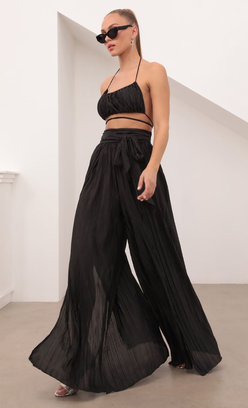 Picture Two Piece Set in Black Shimmer. Source: https://media-img.lucyinthesky.com/data/Feb21_2/850xAUTO/1V9A7017.JPG