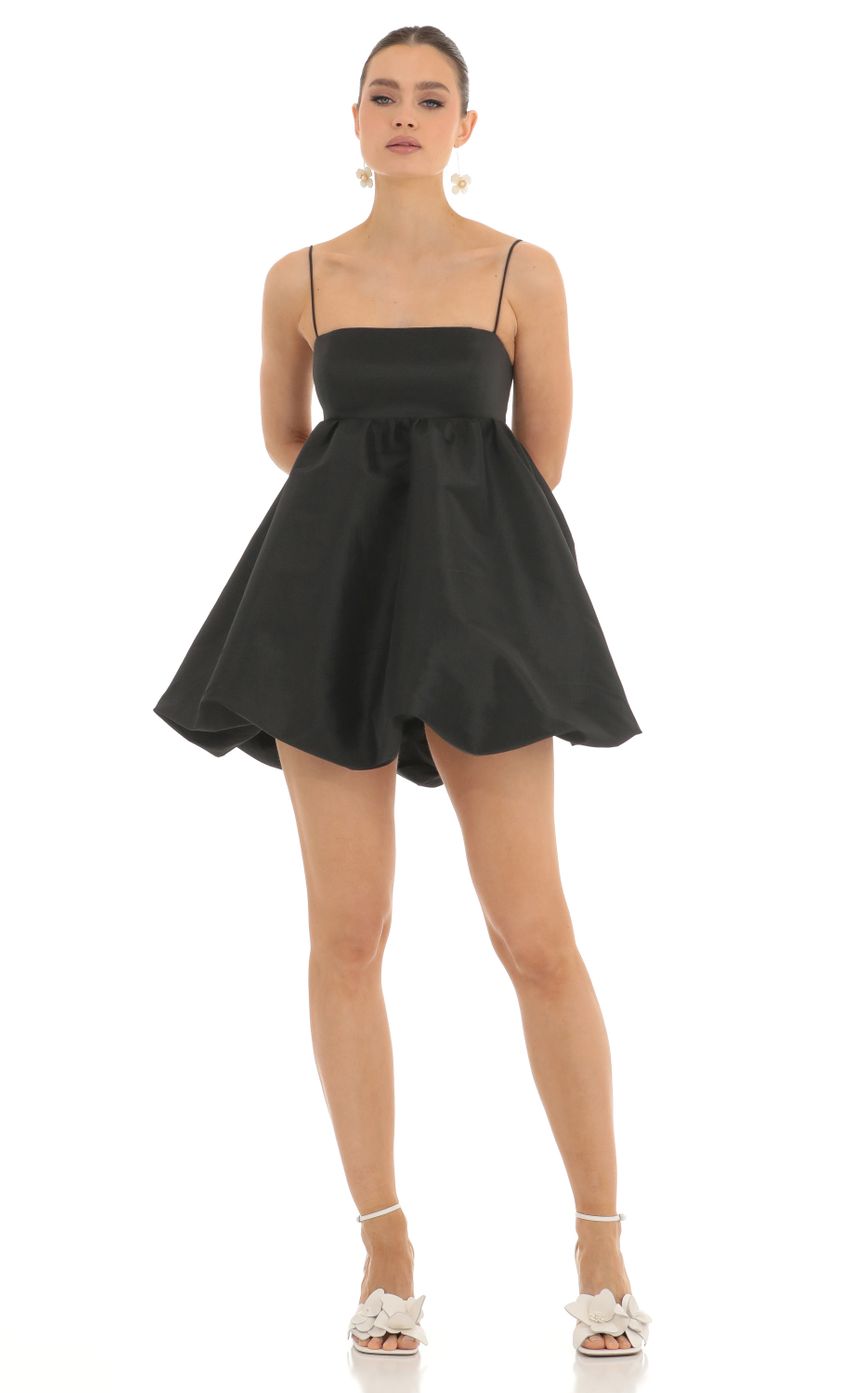 Picture Bubble Skirt Baby Doll Dress in Black. Source: https://media-img.lucyinthesky.com/data/Feb23/850xAUTO/8b2e92b7-5874-4175-b781-3343a42be515.jpg
