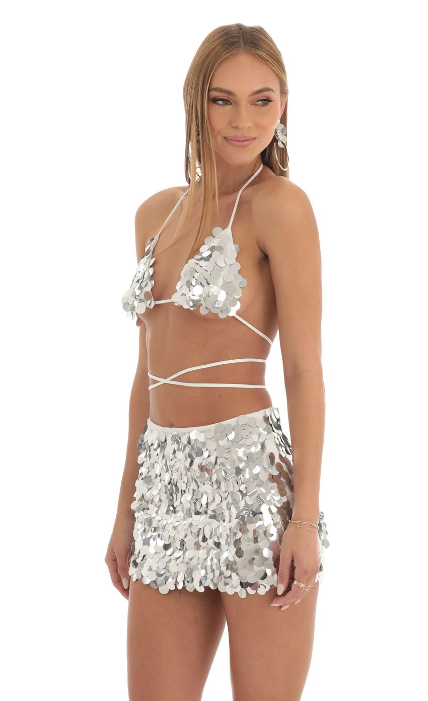 Picture Big Sequin Two Piece Skirt Set in Silver. Source: https://media-img.lucyinthesky.com/data/Feb23/850xAUTO/a0edbe58-0e30-433a-971c-2bfda61ddd88.jpg