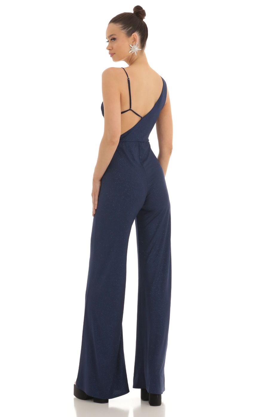 Picture Late To The Party Glitter Bikini Jumpsuit in Navy. Source: https://media-img.lucyinthesky.com/data/Feb23/850xAUTO/caf44276-e527-4355-802c-087b8d767542.jpg