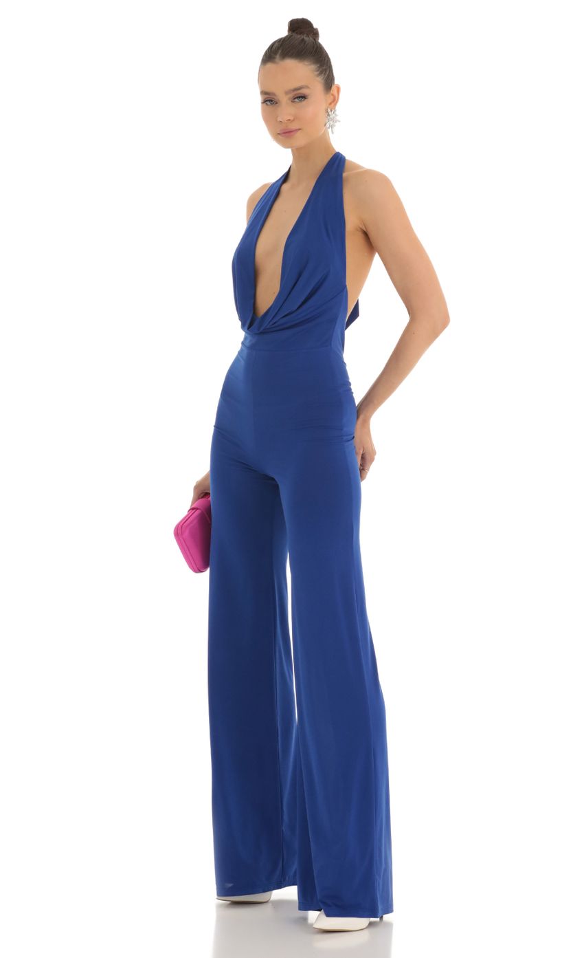 Picture Drape Open Back Jumpsuit in Royal Blue. Source: https://media-img.lucyinthesky.com/data/Feb23/850xAUTO/e89a35d4-6c85-4bad-880c-2fe52b73b6fc.jpg