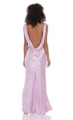 Picture Satin Cowl Neck Maxi Dress in Lavender. Source: https://media-img.lucyinthesky.com/data/Feb24/150xAUTO/cbb94327-024a-485f-ad3b-29fe22444cfb.jpg