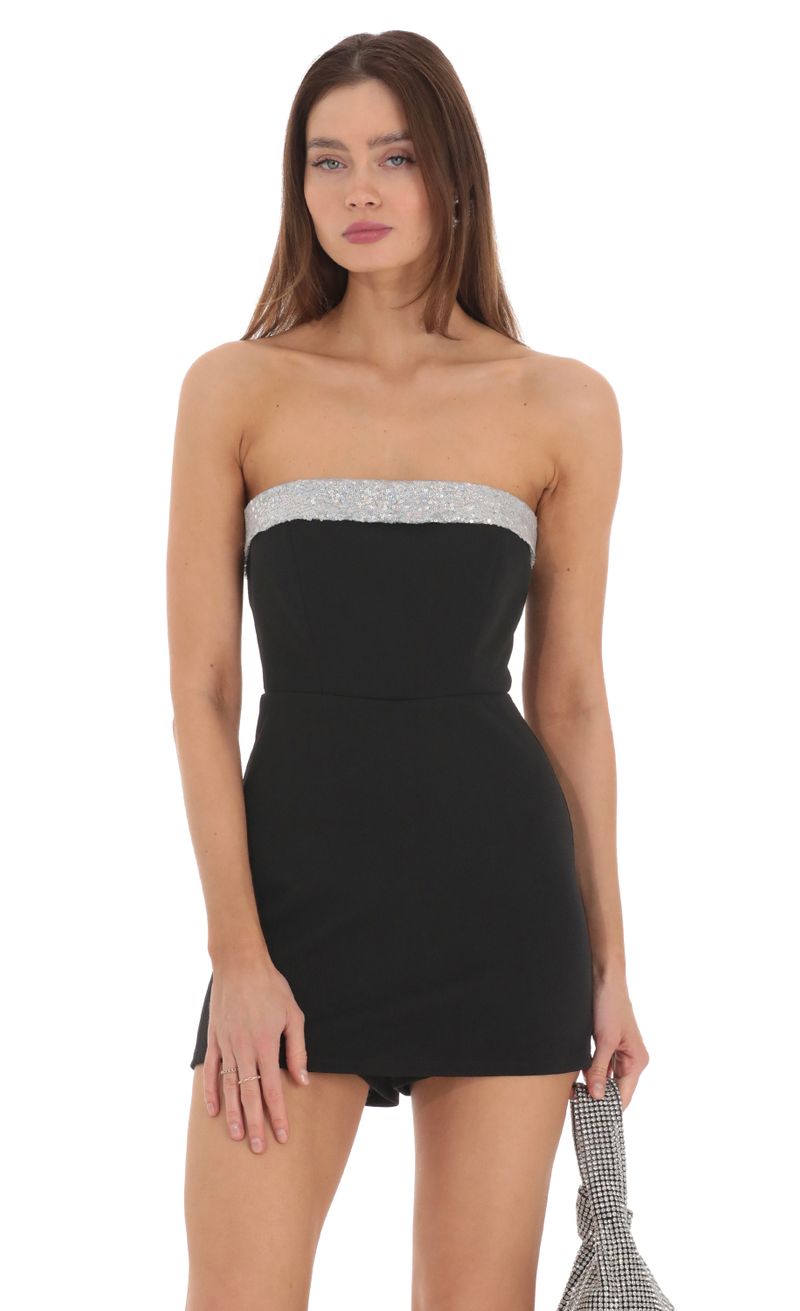 becky g little black dress Are You Am I | Raili Romper main image 1