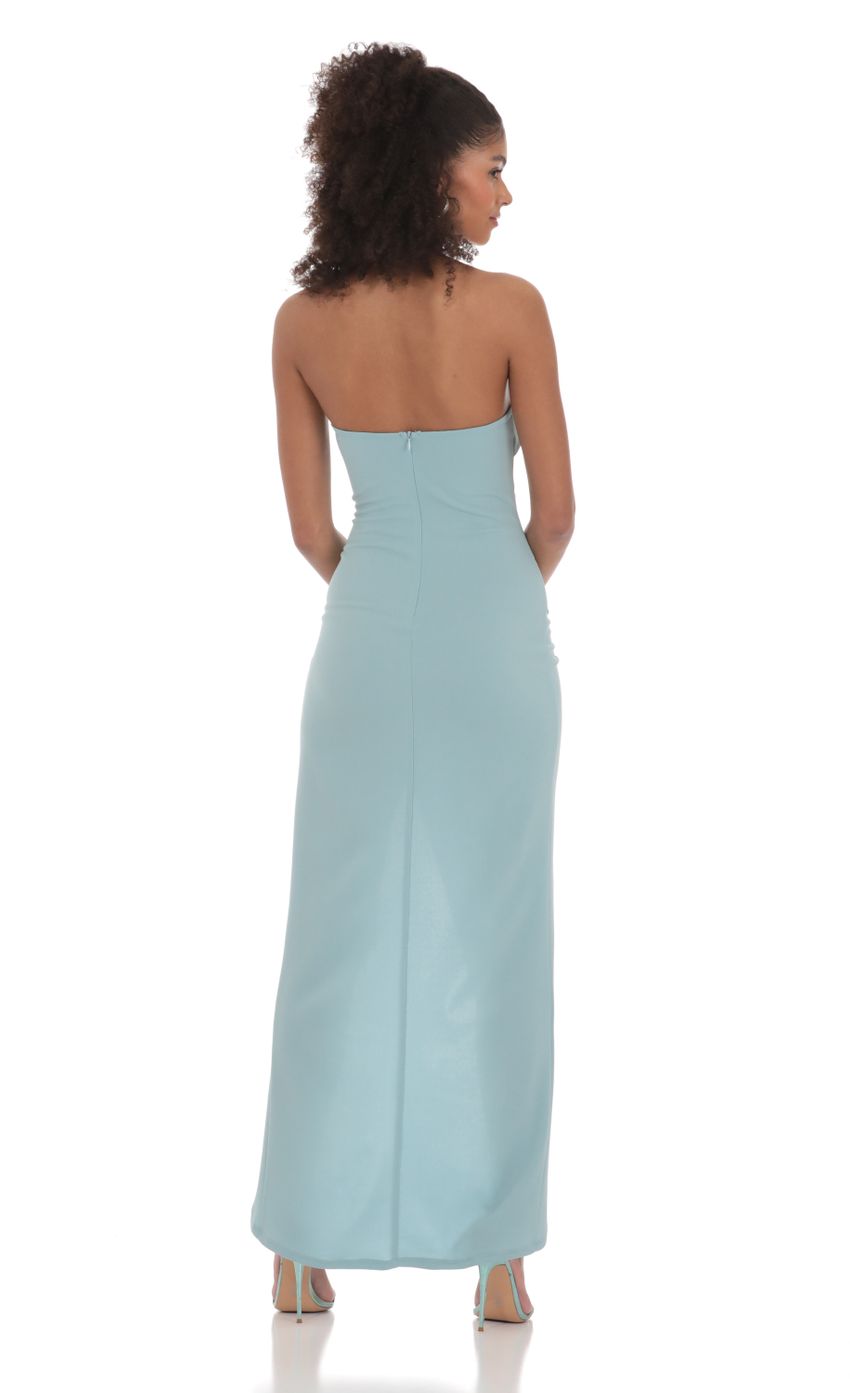 Picture Overlap Strapless Maxi Dress in Mineral Blue. Source: https://media-img.lucyinthesky.com/data/Feb24/850xAUTO/32a0897e-c83a-4f8d-96bc-1f87b08ebbb2.jpg
