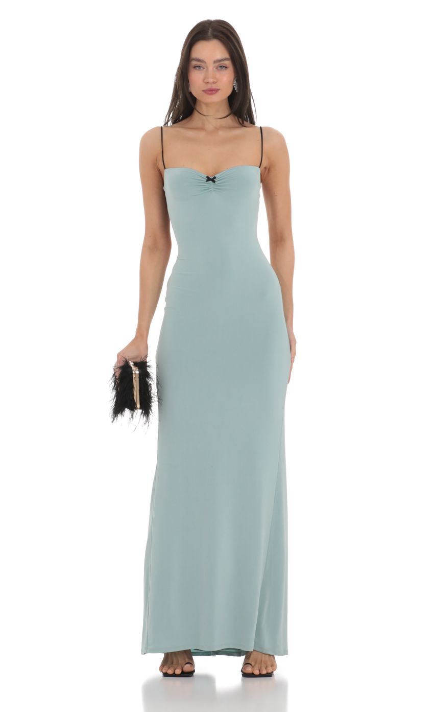Picture Open Back Two-Toned Maxi Dress in Seafoam Blue. Source: https://media-img.lucyinthesky.com/data/Feb24/850xAUTO/7e5c5f04-6606-4311-9834-8627deb9df69.jpg