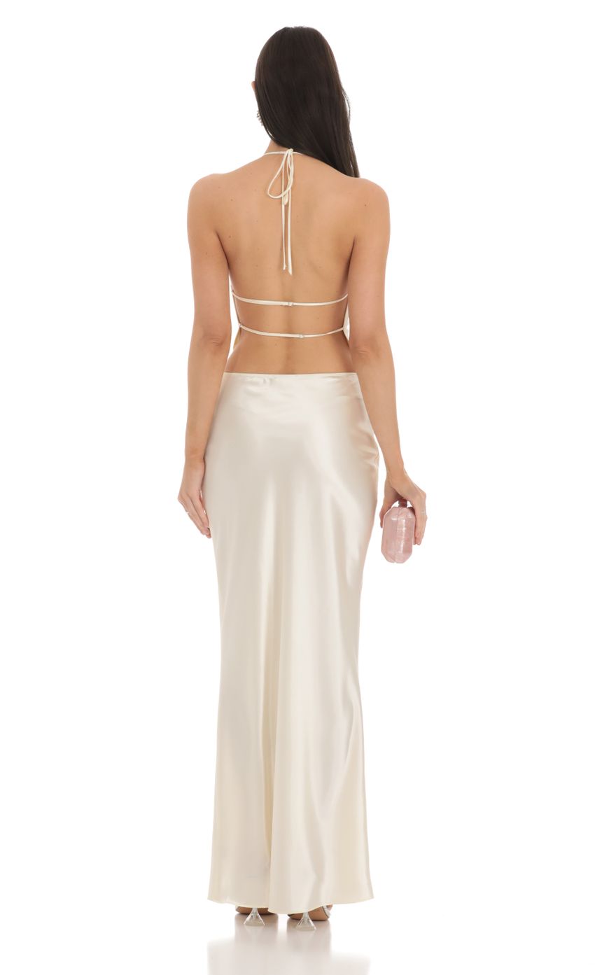 Picture Satin Slip Two Piece Set in Ivory. Source: https://media-img.lucyinthesky.com/data/Feb24/850xAUTO/c8a65241-ec99-4952-ae76-52b6be9606c7.jpg