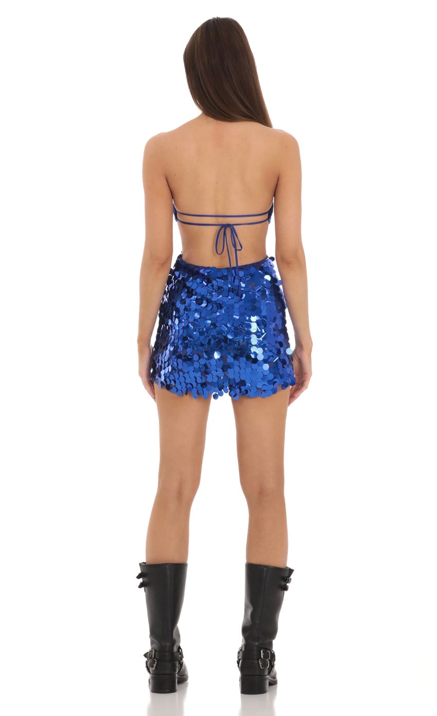 Picture Sequin Cutout Strapless Dress in Blue. Source: https://media-img.lucyinthesky.com/data/Feb24/850xAUTO/cf1fd570-9673-4d57-a21a-daf4f4593cea.jpg