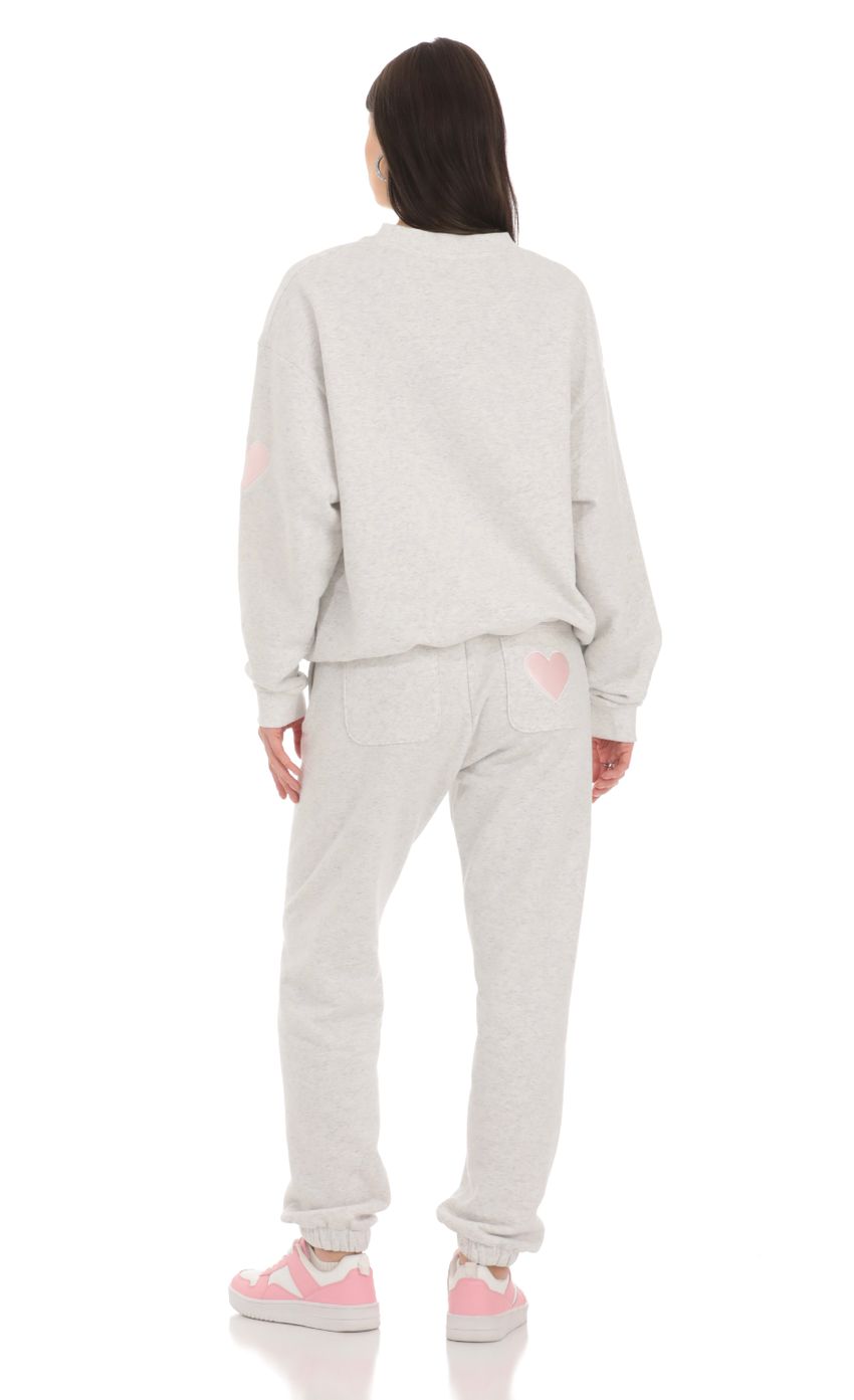 Picture Heart Cinched Sweatpants in Grey. Source: https://media-img.lucyinthesky.com/data/Feb24/850xAUTO/d19457bb-618c-42d6-a91d-c94cfa402e2b.jpg