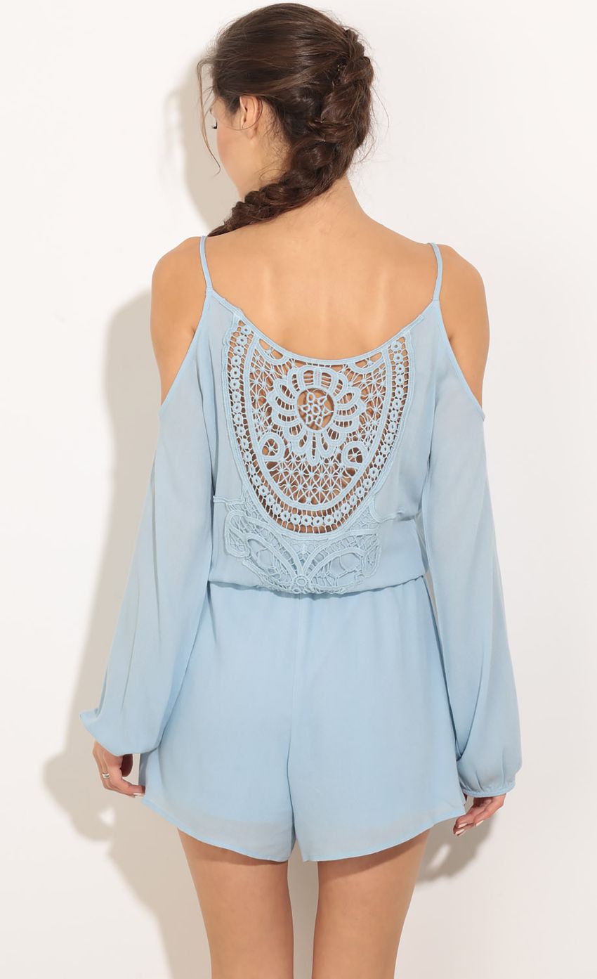 Picture Crochet Lace Playsuit In Blue. Source: https://media-img.lucyinthesky.com/data/Jan16_1/850xAUTO/0Y5A7281.JPG
