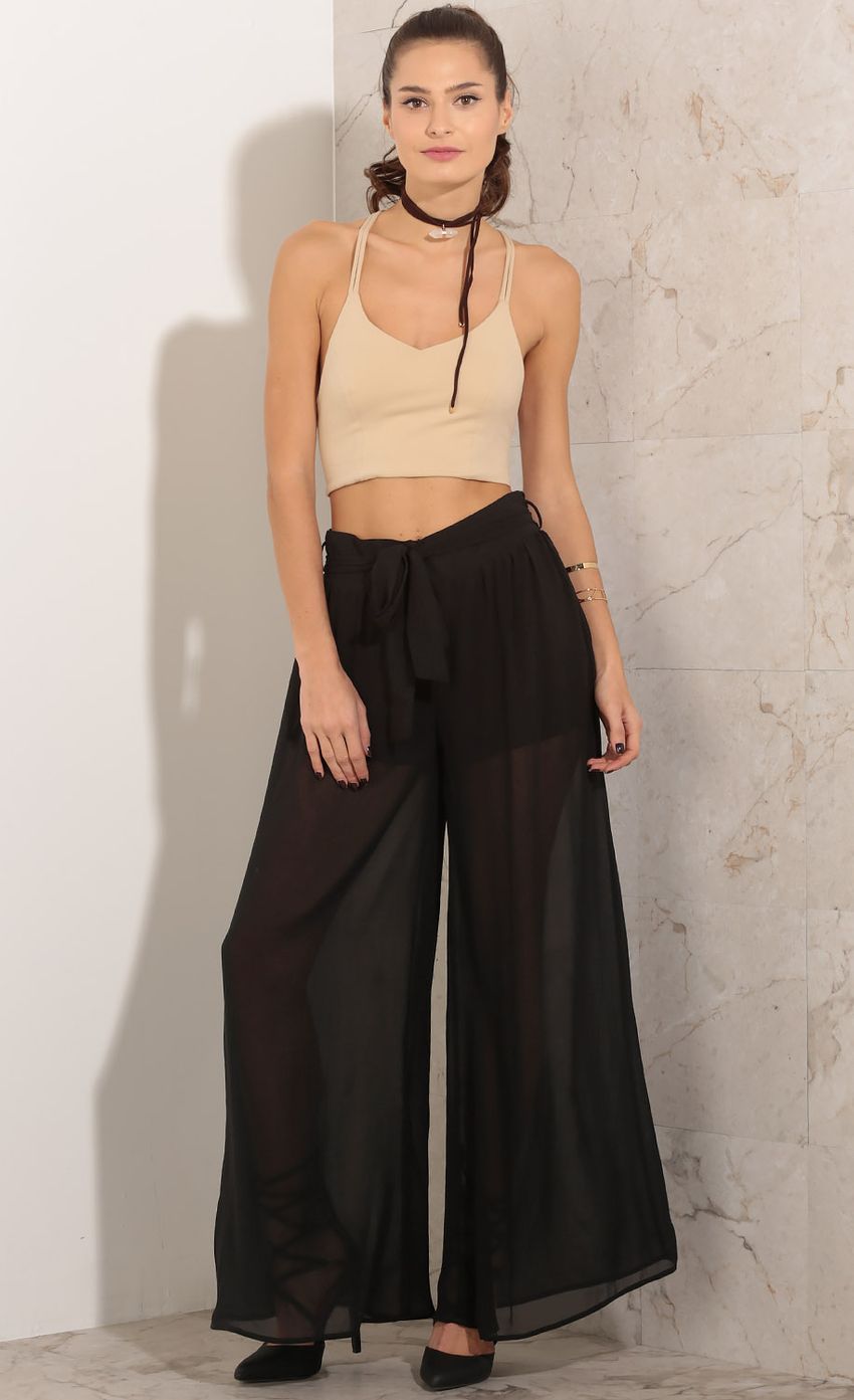 Picture Sheer Wide Leg Pants In Black. Source: https://media-img.lucyinthesky.com/data/Jan16_1/850xAUTO/0Y5A9230.JPG