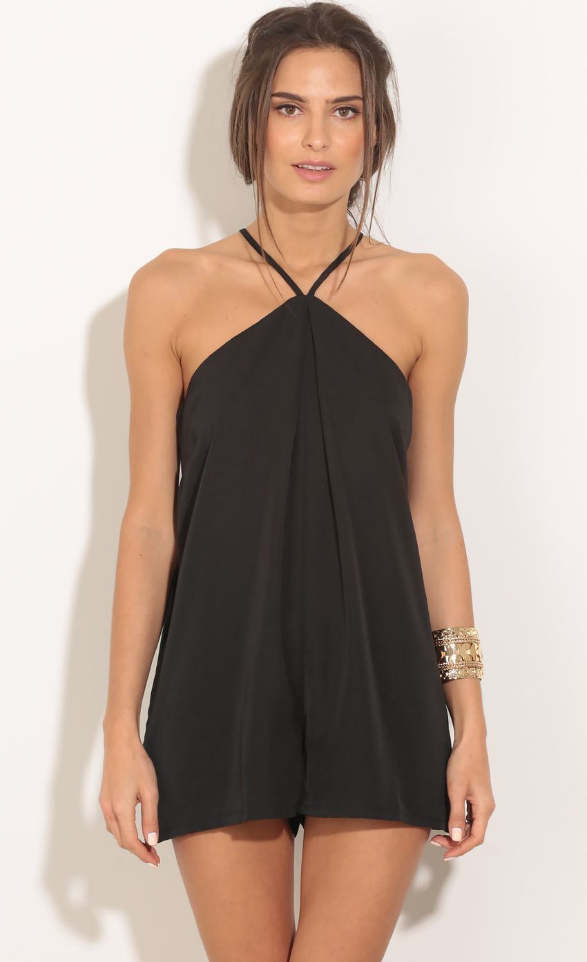 Picture Halter Romper In Black. Source: https://media-img.lucyinthesky.com/data/Jan16_2/850xAUTO/0Y5A1603.JPG
