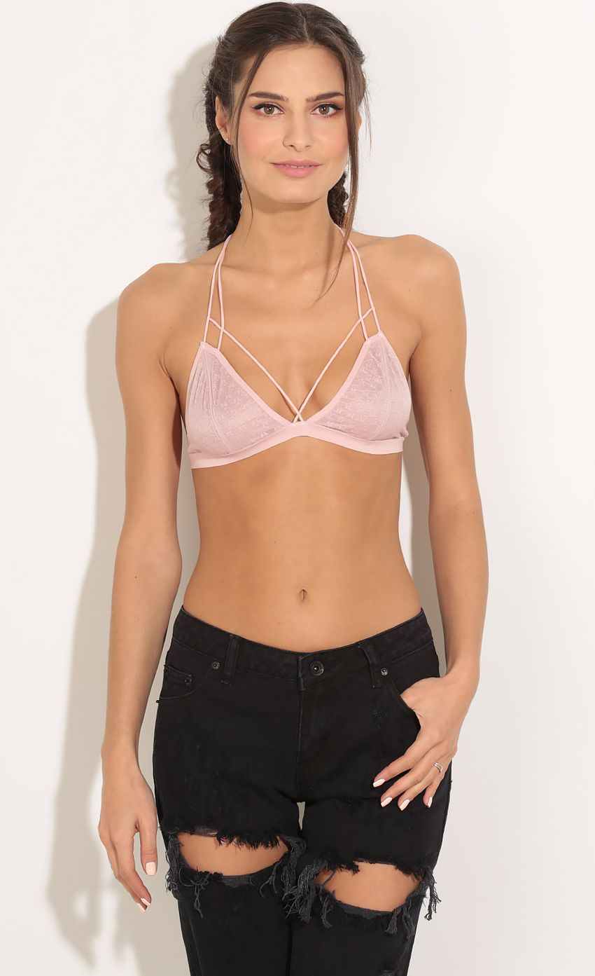 Picture Strappy Bralette In Light Pink. Source: https://media-img.lucyinthesky.com/data/Jan16_2/850xAUTO/0Y5A5231.JPG