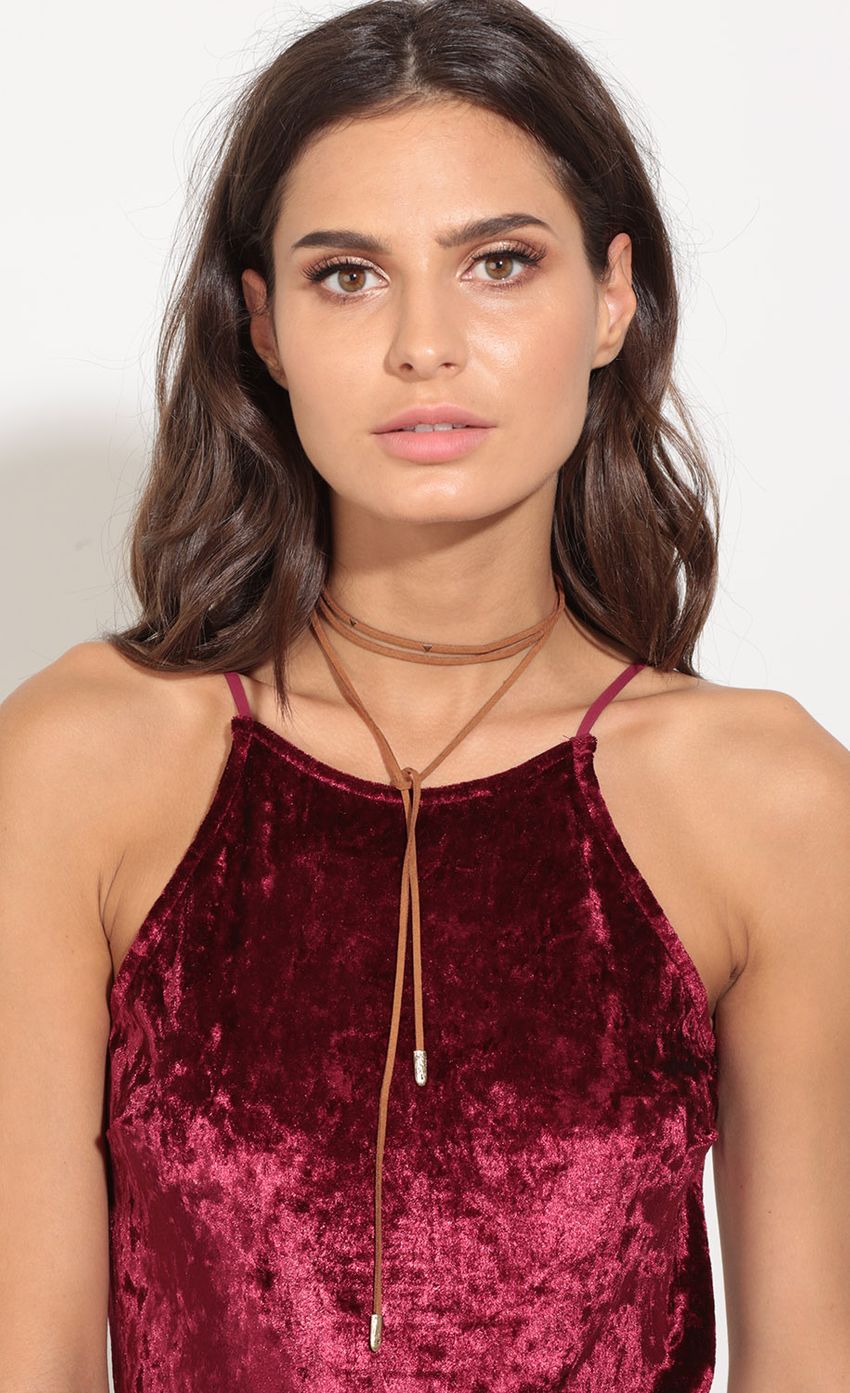 Picture Cord Choker Necklace In Sienna. Source: https://media-img.lucyinthesky.com/data/Jan17_1/850xAUTO/0Y5A0025.JPG