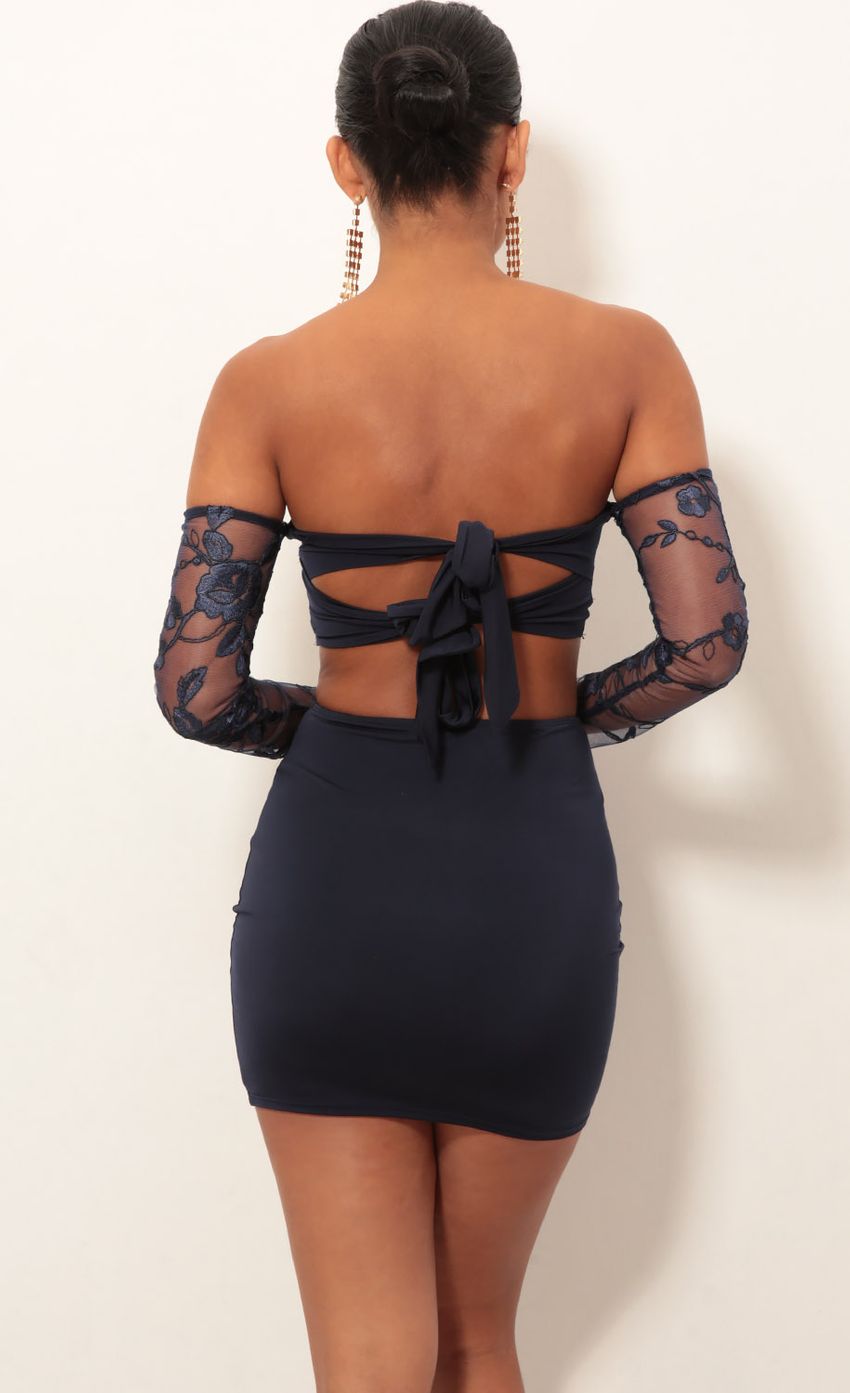 Picture Lace Sleeve Set in Navy. Source: https://media-img.lucyinthesky.com/data/Jan19_1/850xAUTO/0Y5A4533.JPG
