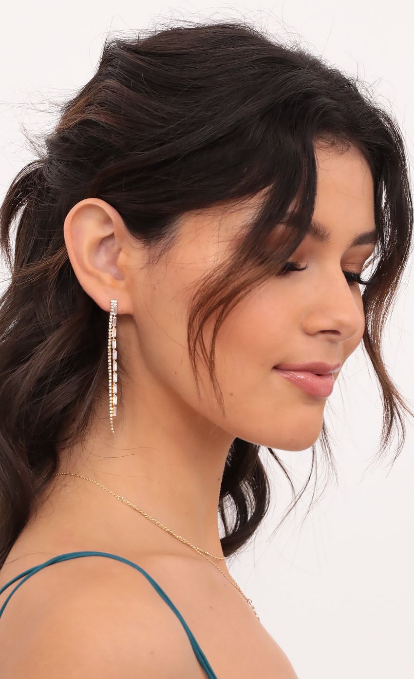 Picture Double Drop Crystal Earrings. Source: https://media-img.lucyinthesky.com/data/Jan21_1/850xAUTO/1V9A3068.JPG