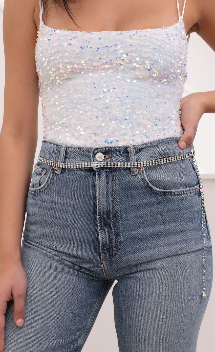 Picture Crystal Embellished Thin Clasp Belt. Source: https://media-img.lucyinthesky.com/data/Jan21_1/850xAUTO/1V9A5718.JPG