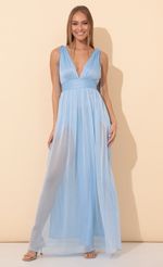 Picture Chiffon Maxi Dress in Blue. Source: https://media-img.lucyinthesky.com/data/Jan22_2/150xAUTO/1V9A3327.JPG