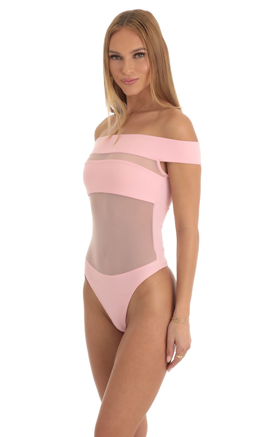 Picture Mesh Illusion Bodysuit in Pink. Source: https://media-img.lucyinthesky.com/data/Jan23/850xAUTO/b44c909a-de83-43ff-b846-ea13ec9c5d02.jpg